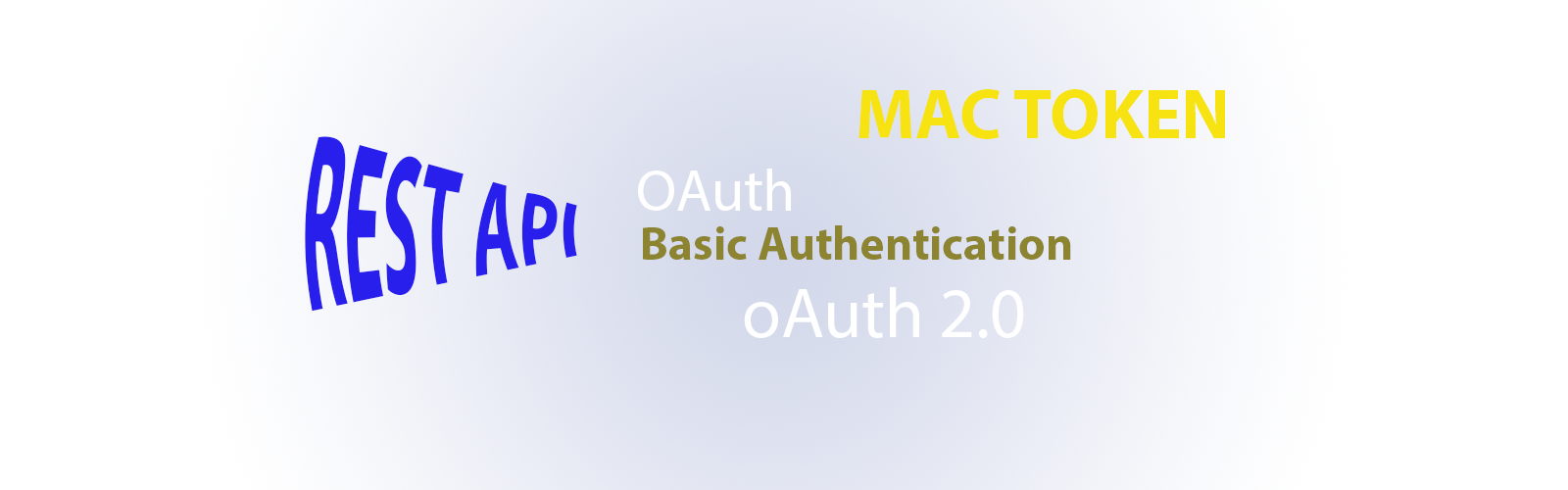 Various ways of authentication in REST API
