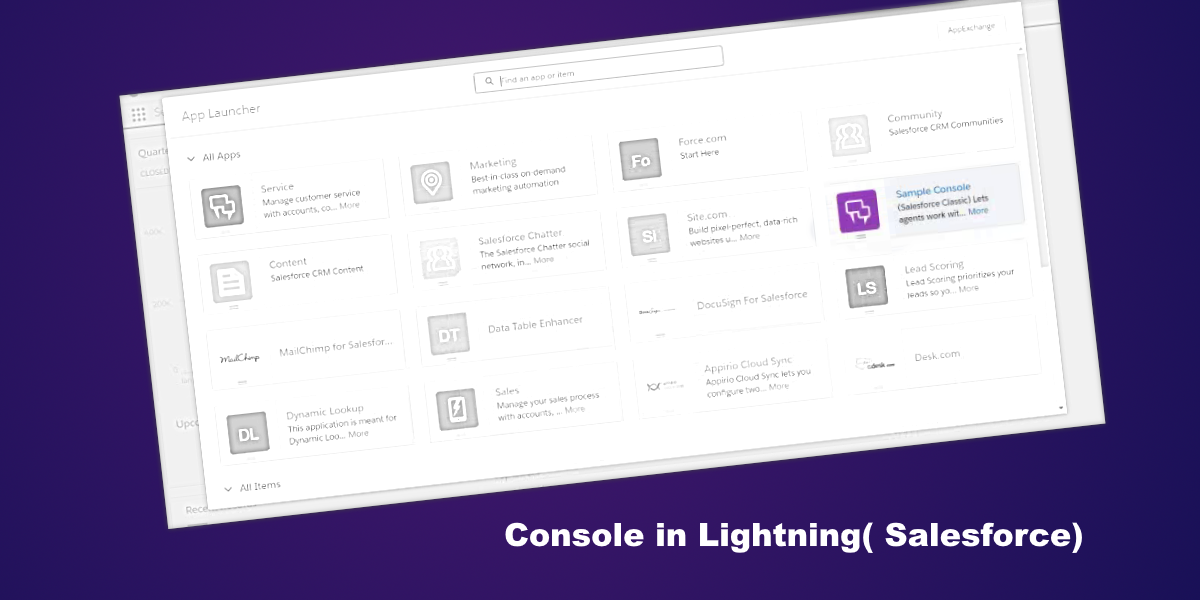 How to : Service Console in Lightning