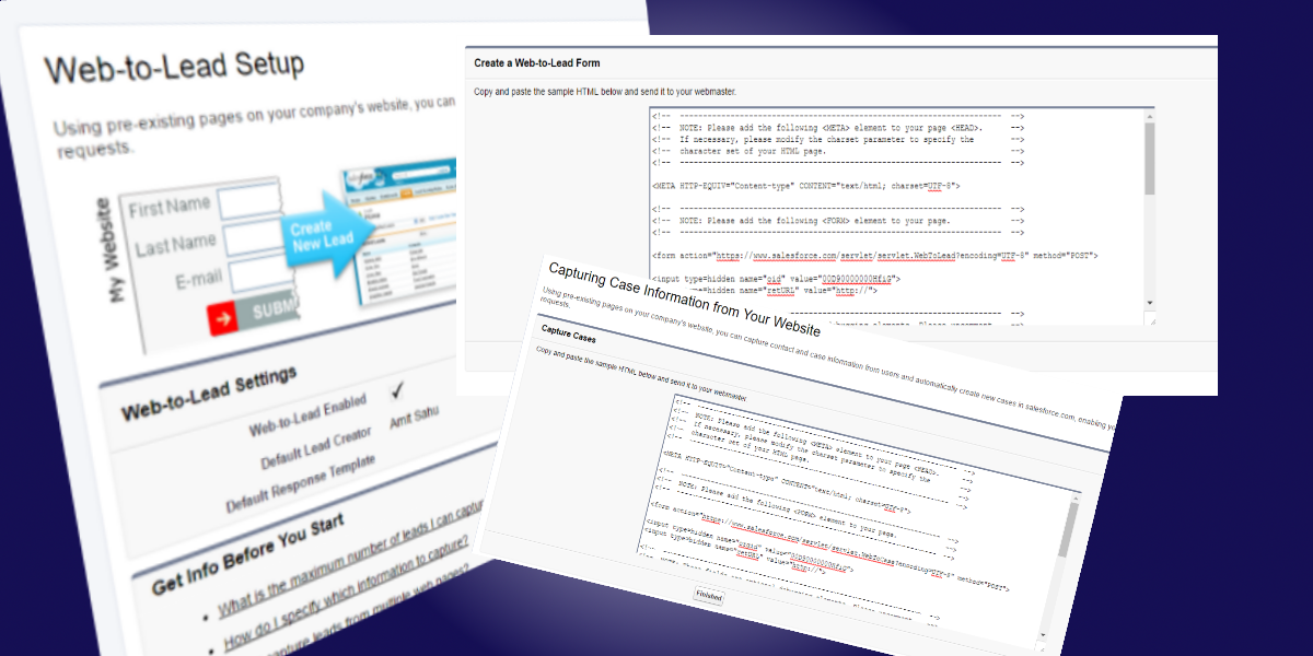 Updating the Web-to-Case and Web-to-Lead Endpoint URL