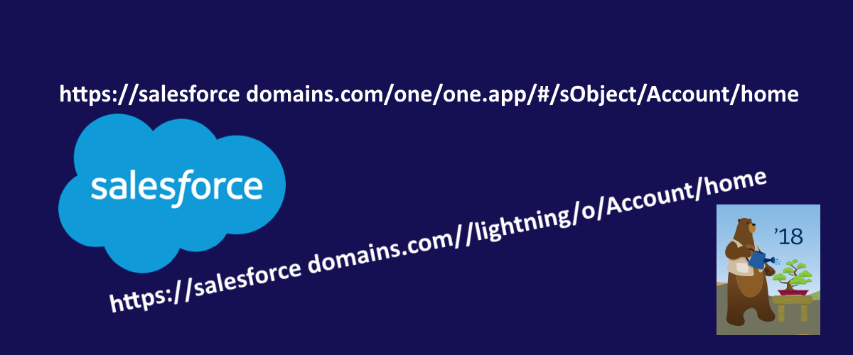 Salesforce is changing the URL format